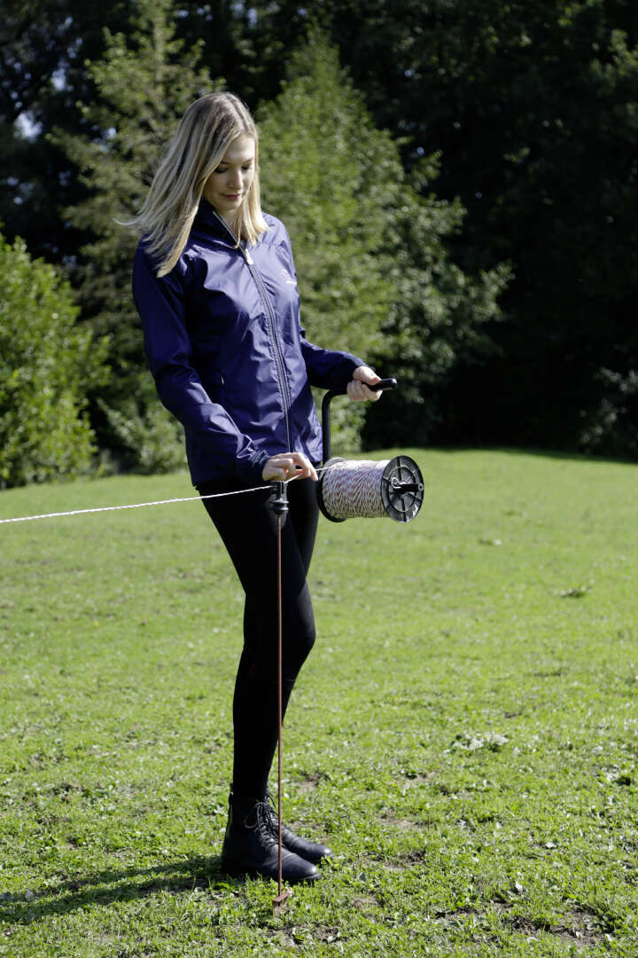 KERBL Einhand-Abrollhilfe für Weidezaunspulen